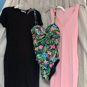 Island collection swimsuit combo